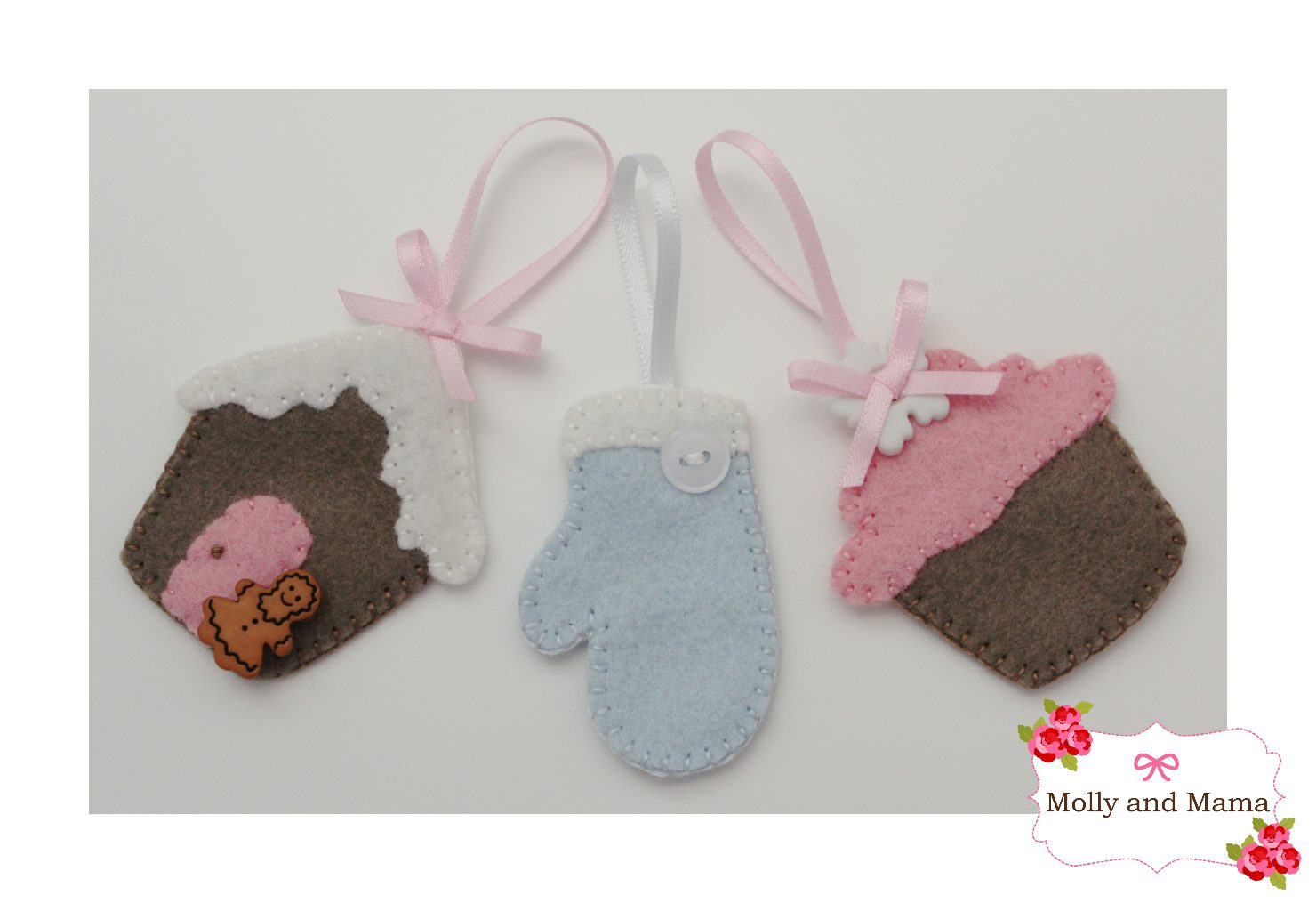 Mini Felt Ornaments