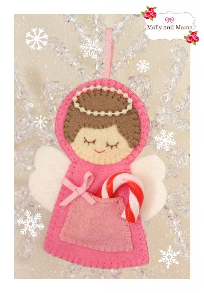 Sew a Christmas Angel Ornament with Molly and Mama