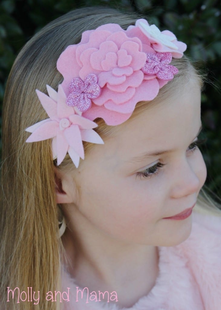 Coco Flower Crown in Pinks by Molly and Mama