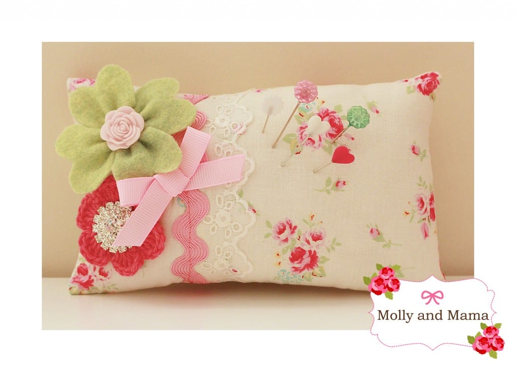 Lucky Pin Cushion Tutorial by Molly and Mama