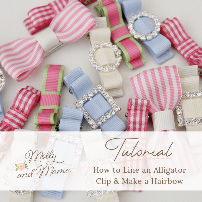 How to Make a Simple Hair Bow Holder for Your Little Girl