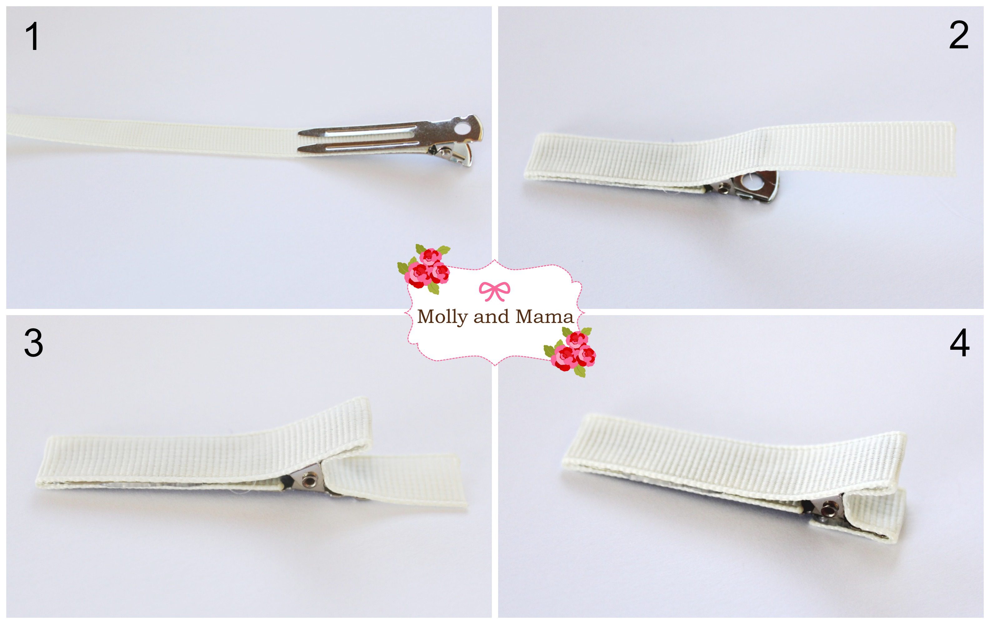 Line an alligator clip - a tutorial by Molly and Mama