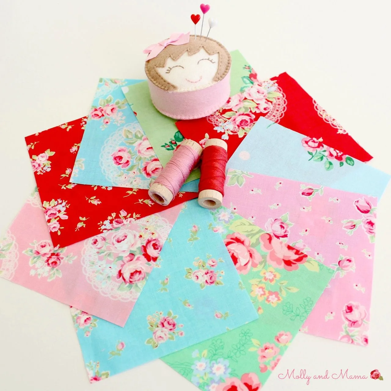 Flower Sugar Squares with Miss Molly
