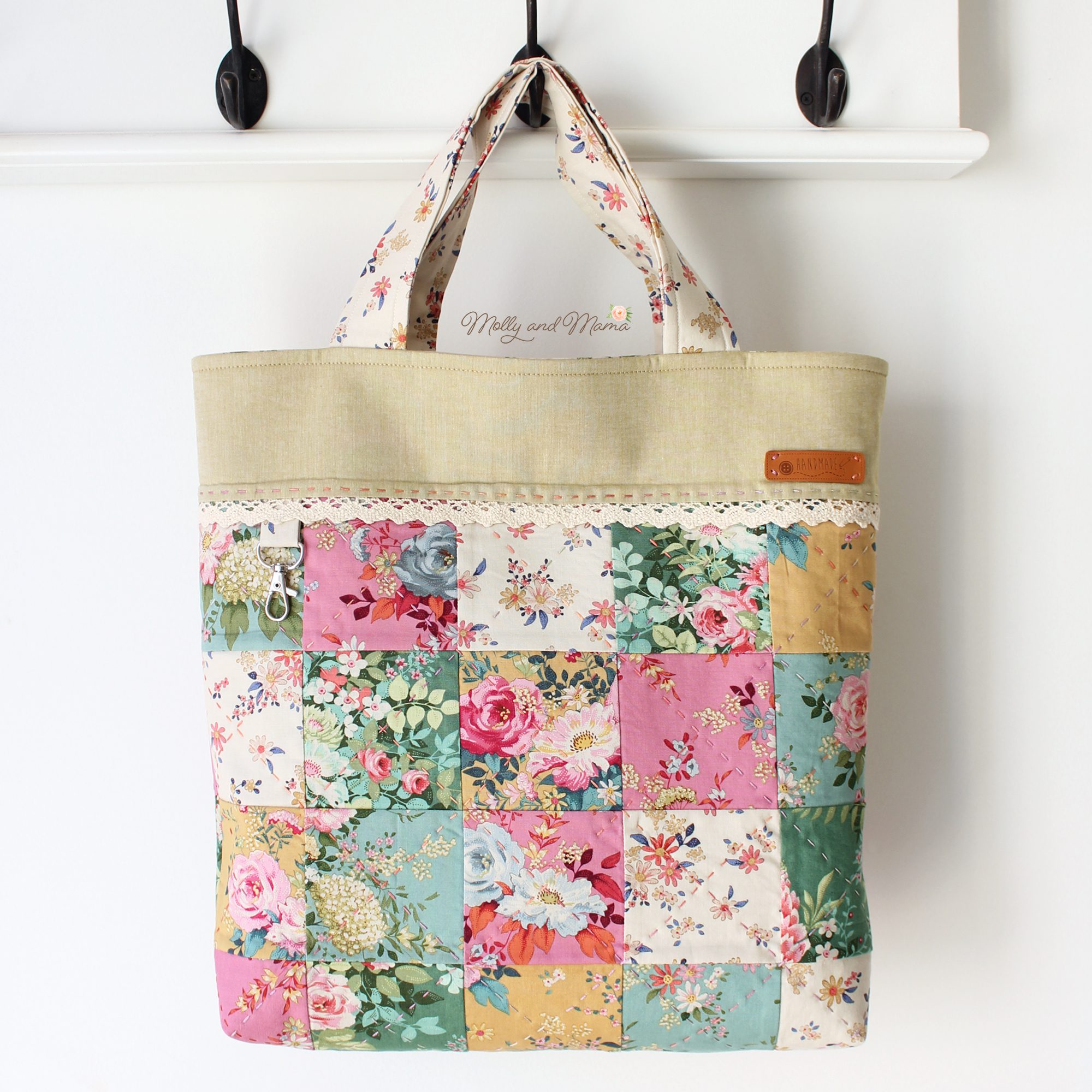 How to Make a Quilted Weekend Tote Bag / Sewing Tutorial